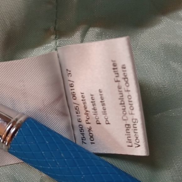 Fuchs Schmitt artica light green short soft jacket lined 5 snaps zipped - Picture 11 of 12